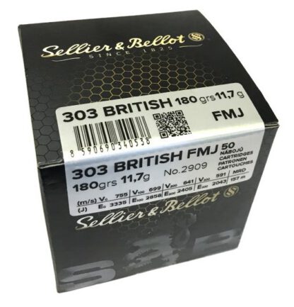 .303 Brit.,180 grs. FMJ