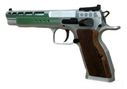 Halbautomatische Pistole Tanfoglio,  Mod. P19 Gold Match BDS VERSION 6", Kaliber 9mmLuger