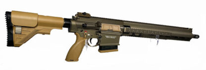 Halbautomatische Büchse Heckler & Koch, Mod. MR308-28, A3-Version, 16,5" sandfarben, Kaliber .308WIN