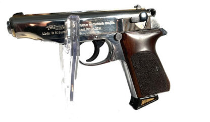 Halbautomatische Pistole Walther, Mod. PP, Kaliber .22lr