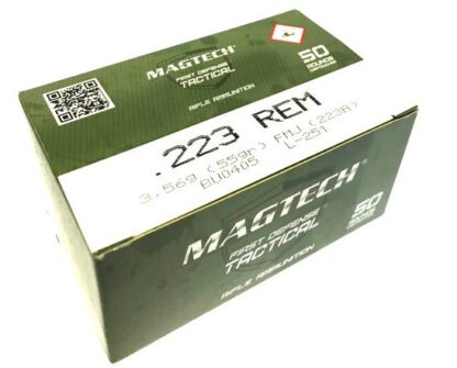 .223 REM., 55gr. FMJ