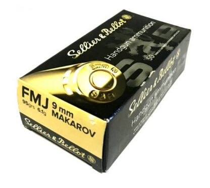 9mm Mak., FMJ 95grs