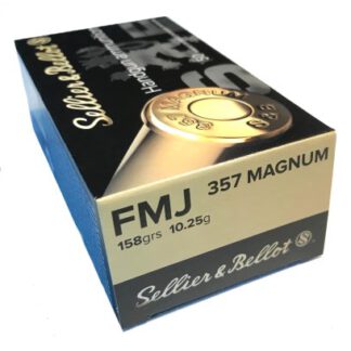 .357 Mag., 158grs. FMJ FK