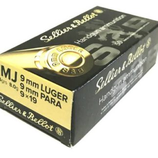 9 mm Luger, FMJ Rundkopf, 124gr