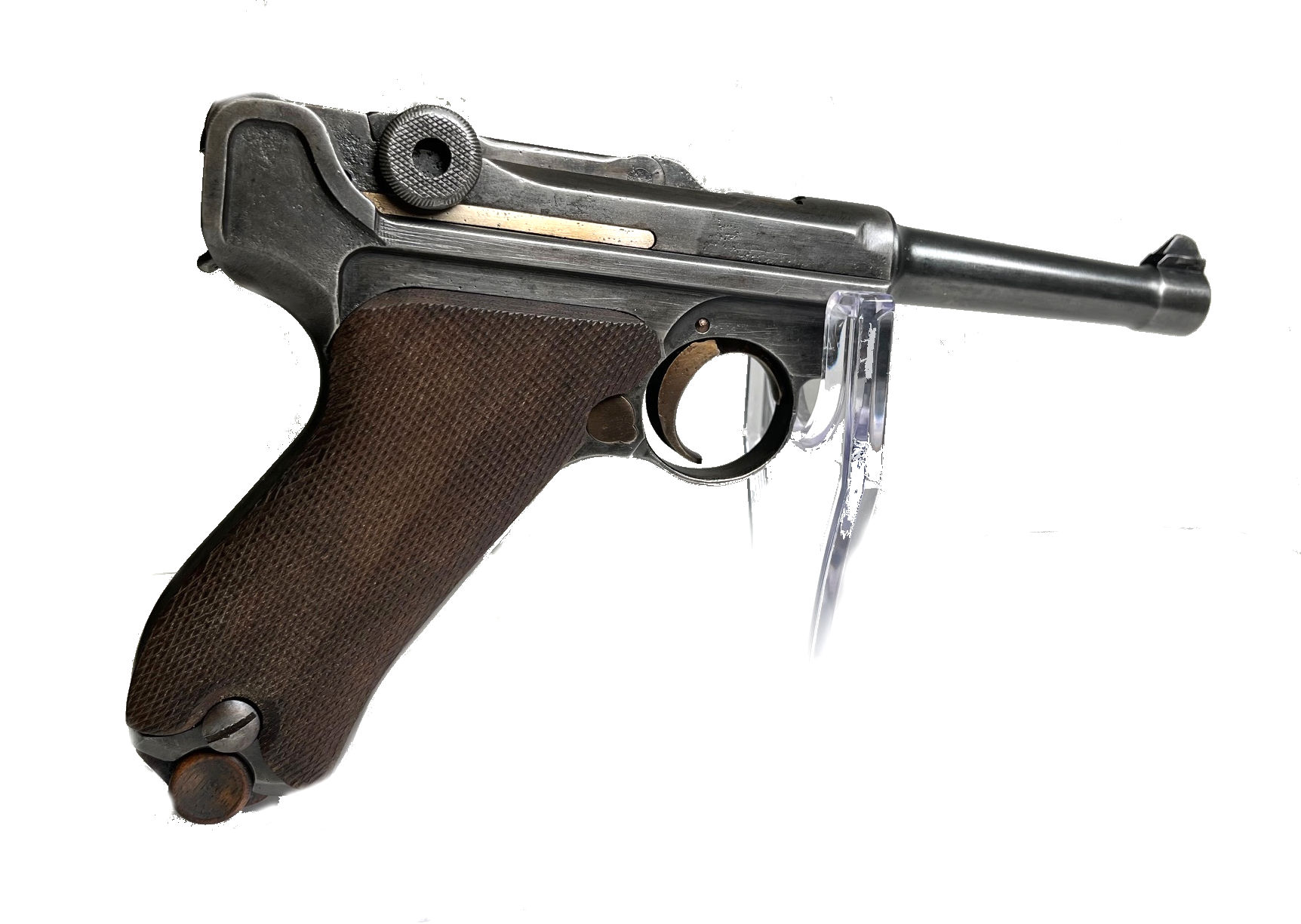 Halbautomatische Pistole DWM, Mod. P08 1908 "First Issue", Kaliber 9mmLuger – Bild 2