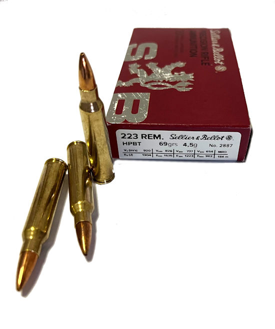 .223 REM., 69gr. HPBT