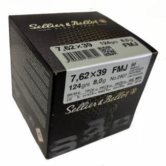 7.62x39, FMJ 123grs