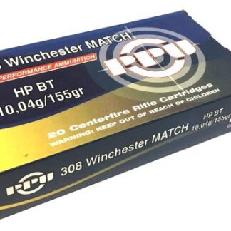 .308 WIN, 155gr HP BT