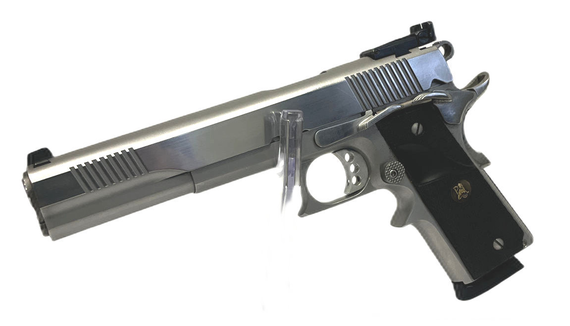 Halbautomatische Pistole Peters Stahl, Kaliber .45ACP