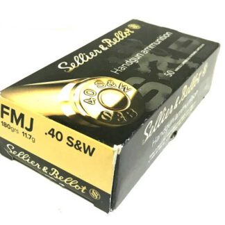 .40 S&W, 180grs FMJ Flachkopf