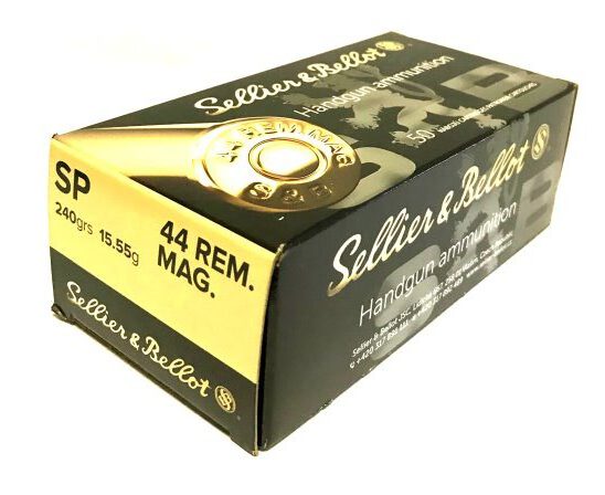 .44 REM. Magnum, 240grs. TM Flachkopf