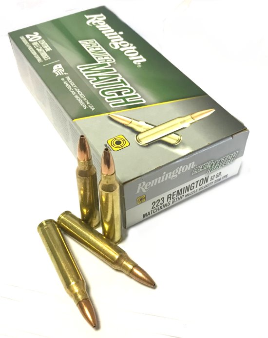 .223 REM., 52gr. HPBT - Sierra Match