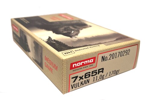 Norma 7x65R, Vulkan 170grs.