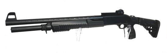 Vorderschaftrepetierflinte Pallas, Mod. P-Tac Tactical, Kaliber 12/76 – Bild 2