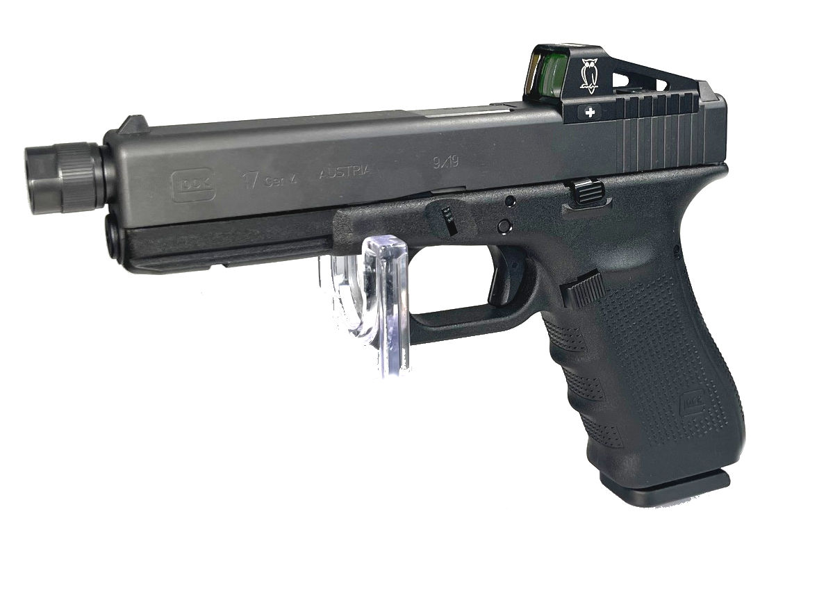 Halbautomatische Pistole Glock, Mod. 17 Gen.4, MOS SD - Special Edition, Kaliber 9mm Luger