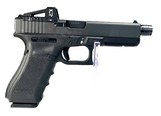 Halbautomatische Pistole Glock, Mod. 17 Gen.4, MOS SD - Special Edition, Kaliber 9mm Luger – Bild 2