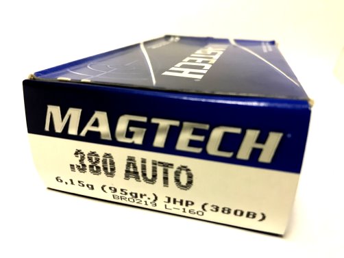 Magtech 9mm Kurz (.380 AUTO), 95gr JHP