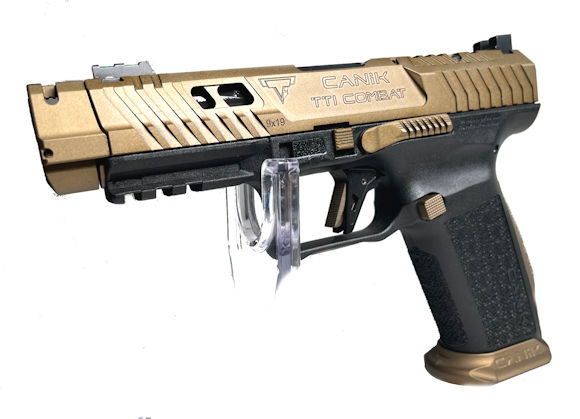 Halbautomatische Pistole CANIK, Mod. TTI Combat Taran Tactical Innovations, Kaliber 9mm Luger