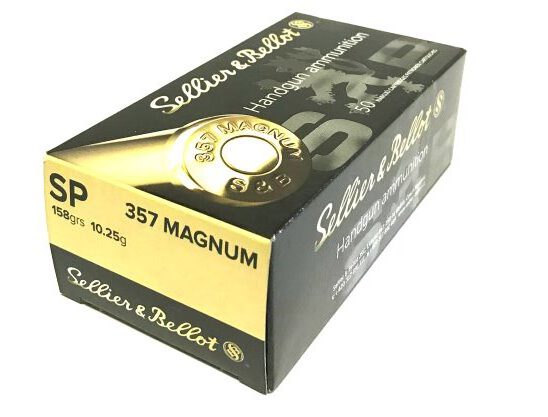 .357 Mag., 158grs. TM Flachkopf