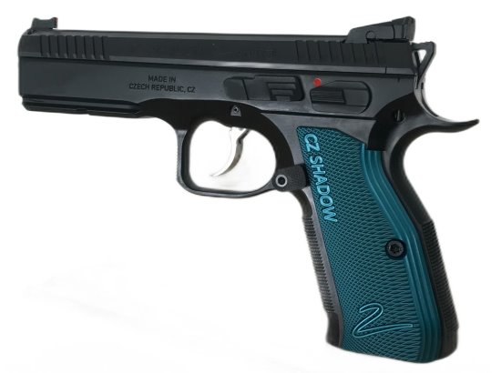 Halbautomatische Pistole CZ Uhersky Brod, Mod. CZ75 Shadow II DA, Kaliber 9mmLuger