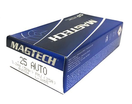 6,35 Brow.(.25Auto), 50gr. FMJ