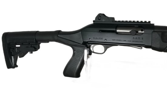 Halbautomatische Flinte Fabarm, Mod. "S.A.T. 8 PRO TELESCOPIC", Kaliber 12/76 – Bild 2