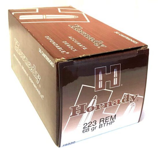 .223 REM., 68gr, BTHP