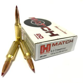 6.5 Creedmoor 120gr. ELD Match