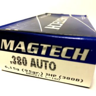 Magtech 9mm Kurz (.380 AUTO), 95gr JHP