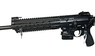 Halbautomatische Büchse Heckler & Koch, Mod. MR223 A3-Version, Slim-Line HKey, Kaliber .223Rem