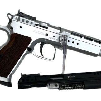Halbautomatische Pistole Tanfoglio,  Mod. P19 Gold Match BDS VERSION 6" - 9/22er Combo, Kaliber 9mmLuger