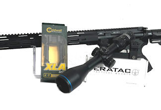 Halbautomatische Büchse MESSERSCHMITT, AR15 18" - DMR PACKAGE -, Kaliber .223Rem