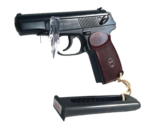 Halbautomatische Pistole Makarow Izhmash, Mod. PM, Kaliber 9mmMakarov