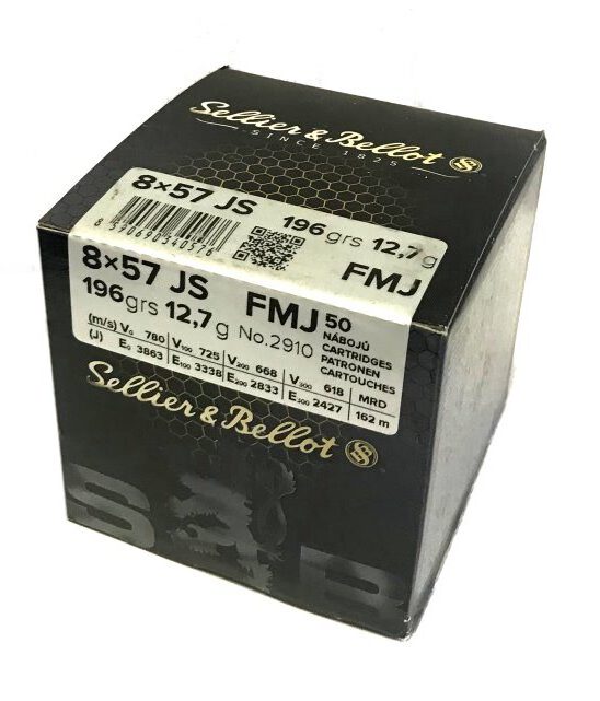 8x57 IS, FMJ 196gr