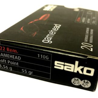.222Rem. Gamehaed SP, 55grs