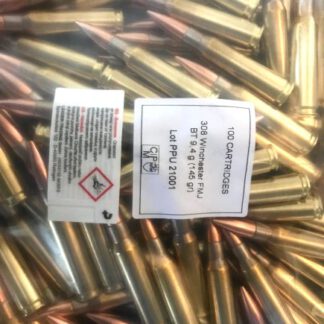 .308 Win., 145gr. FMJ BT