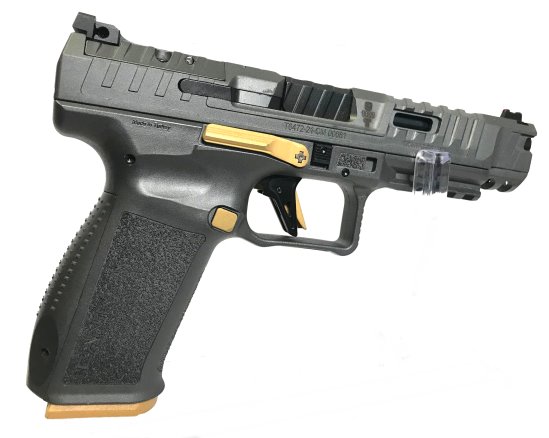 Halbautomatische Pistole CANIK, Mod. TP9 SFX RIVAL, Combat Grey, SAO, Kaliber 9mm Luger – Bild 2