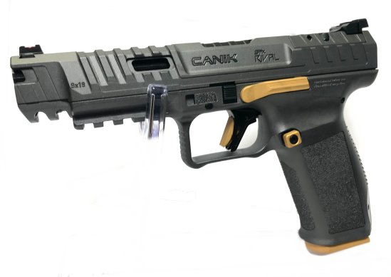 Halbautomatische Pistole CANIK, Mod. TP9 SFX RIVAL, Combat Grey, SAO, Kaliber 9mm Luger