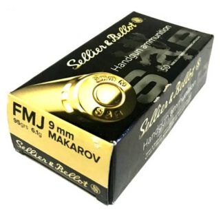 9mm Mak., FMJ 95grs