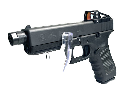 Halbautomatische Pistole Glock, Mod. 17 Gen.4, MOS SD - Special Edition, Kaliber 9mm Luger – Bild 3