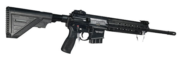 Halbautomatische Büchse Heckler & Koch, Mod. MR223 A3-Version, Slim-Line HKey, Kaliber .223Rem – Bild 2