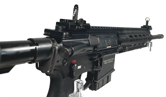 Halbautomatische Büchse Heckler & Koch, Mod. MR223 A3-Version, Slim-Line HKey, Kaliber .223Rem – Bild 3
