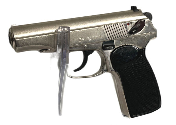 Halbautomatische Pistole ETS, Mod. Makarov, Kaliber 9mmMakarow